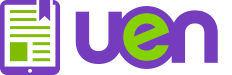 Logo for UEN Digital Press with Pressbooks