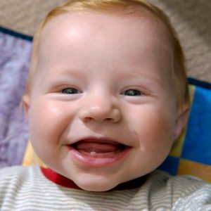 image of a smiling baby.