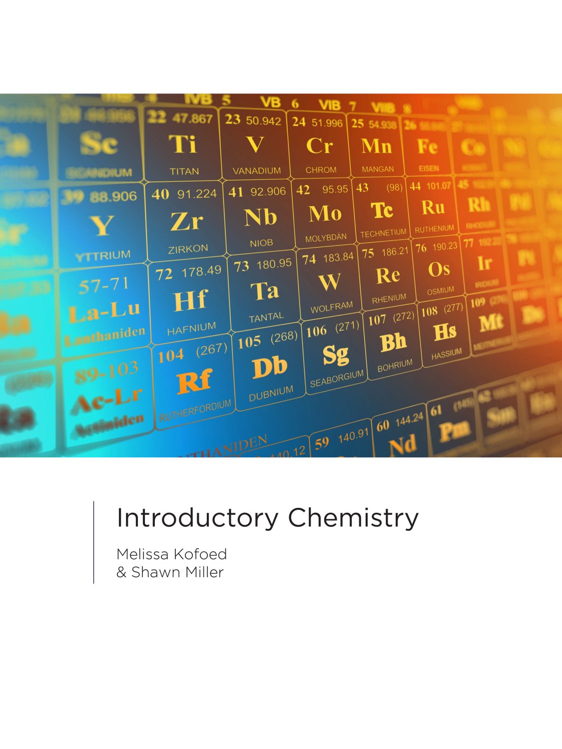 Cover image for Introductory Chemistry