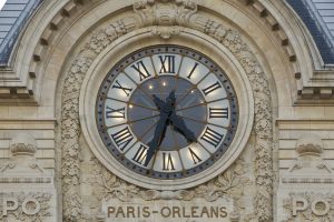 Parisian clock face