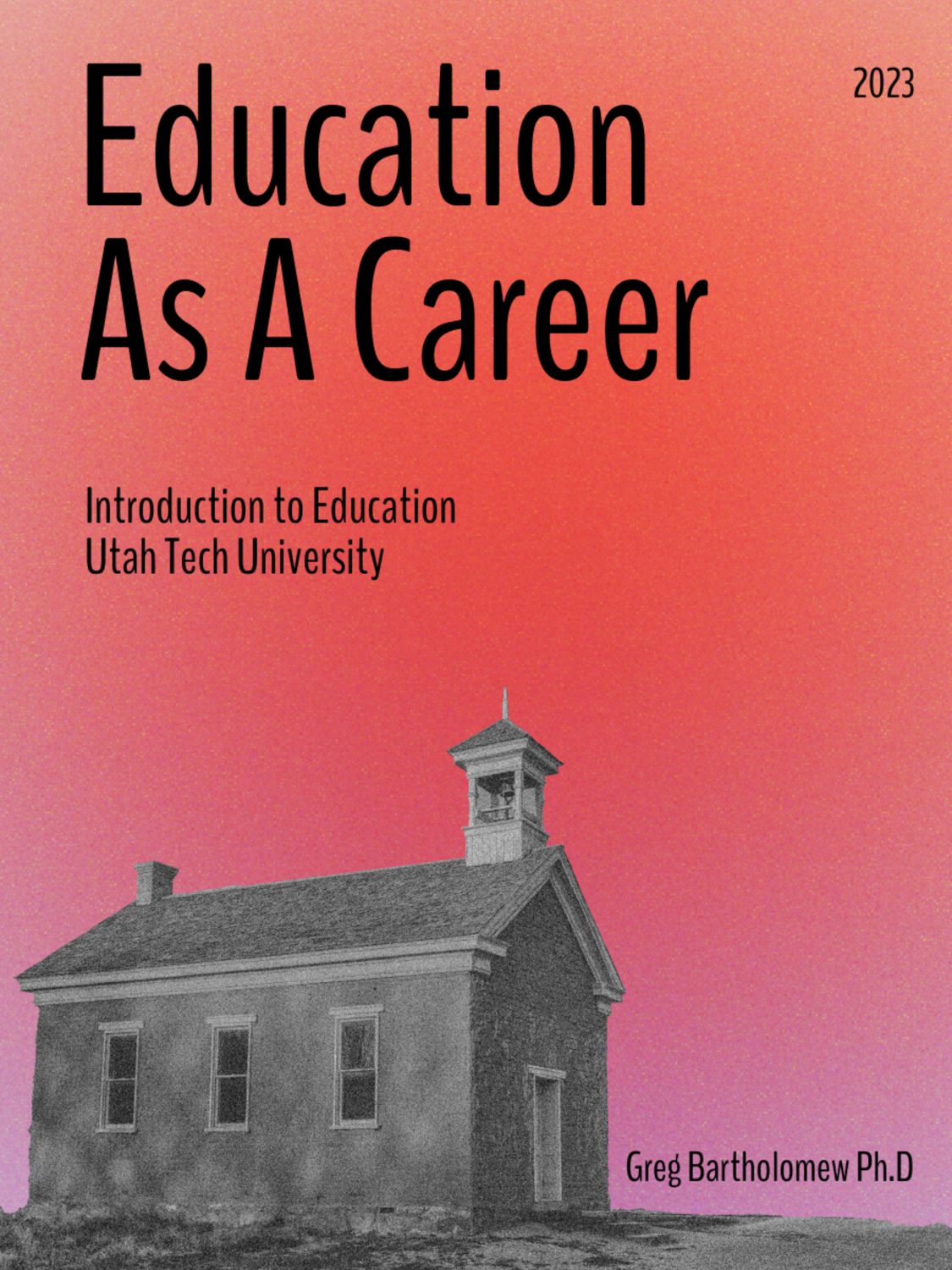 Cover image for Education As A Career