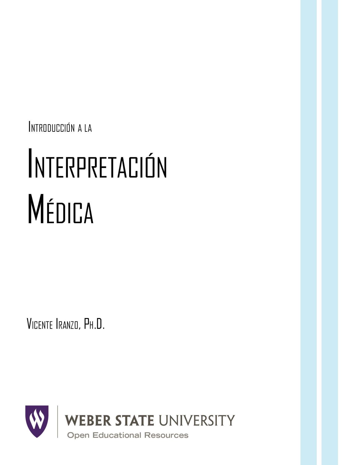 Cover image for Introducción a la interpretación médica