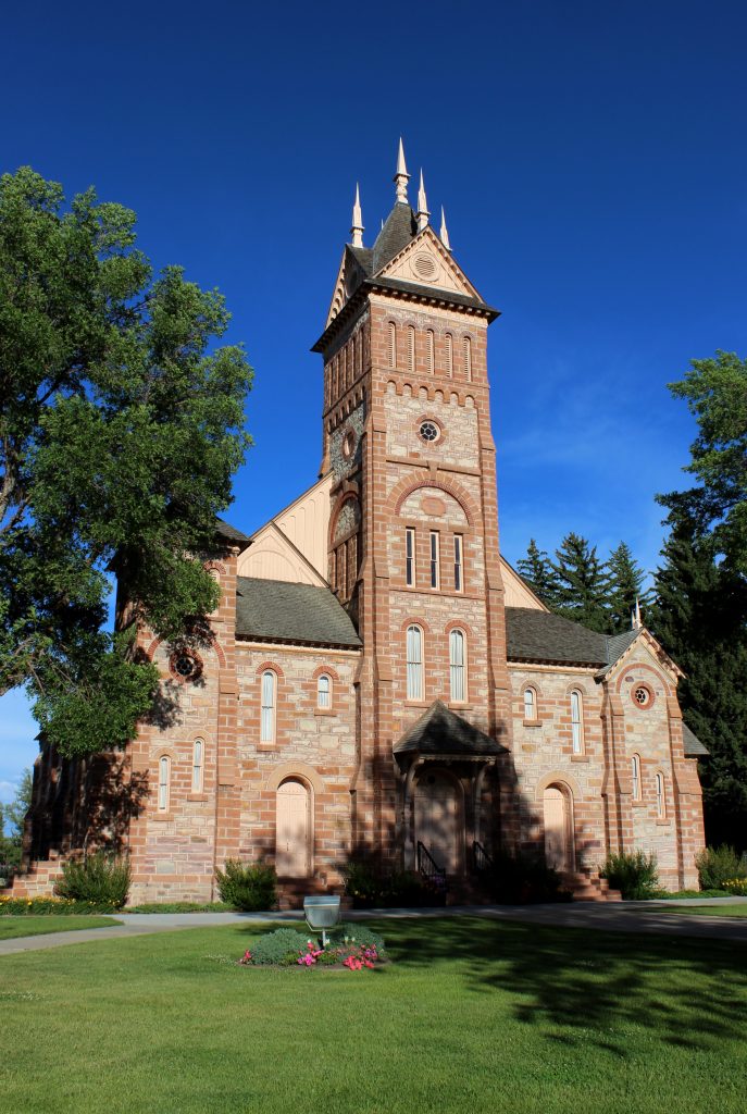 Photo of the Paris Tabernacle in Paris, Idaho, United States.