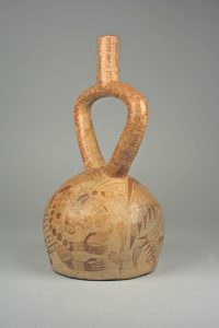 Moche Owl Warrior Bottle
