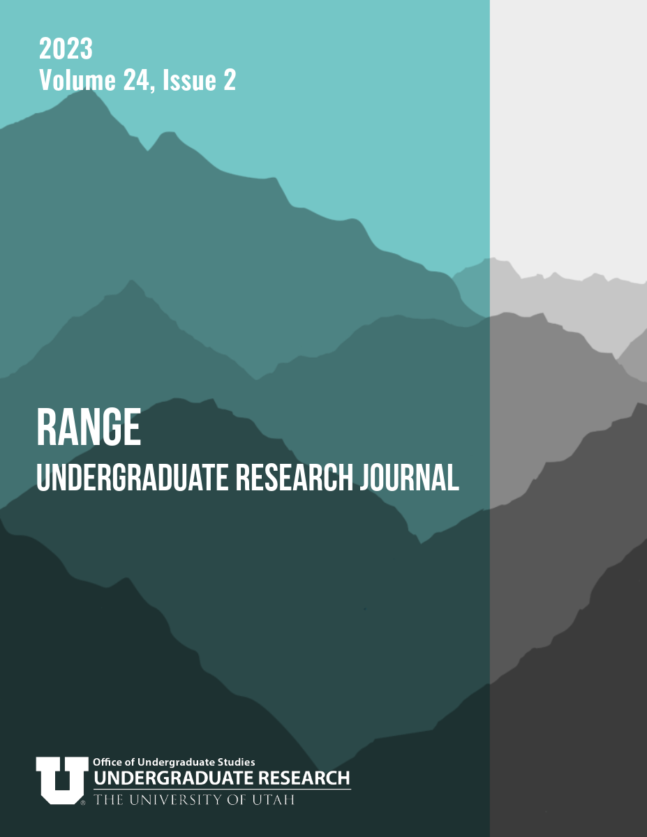 Cover image for RANGE: Journal of Undergraduate Research (2023)
