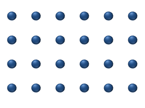Diffusion molecule collision diagram