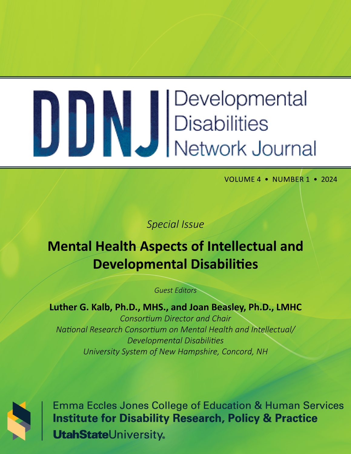 Cover image for Mental Health Aspects of Intellectual and Developmental Disabilities