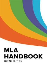 MLA style handbook cover.