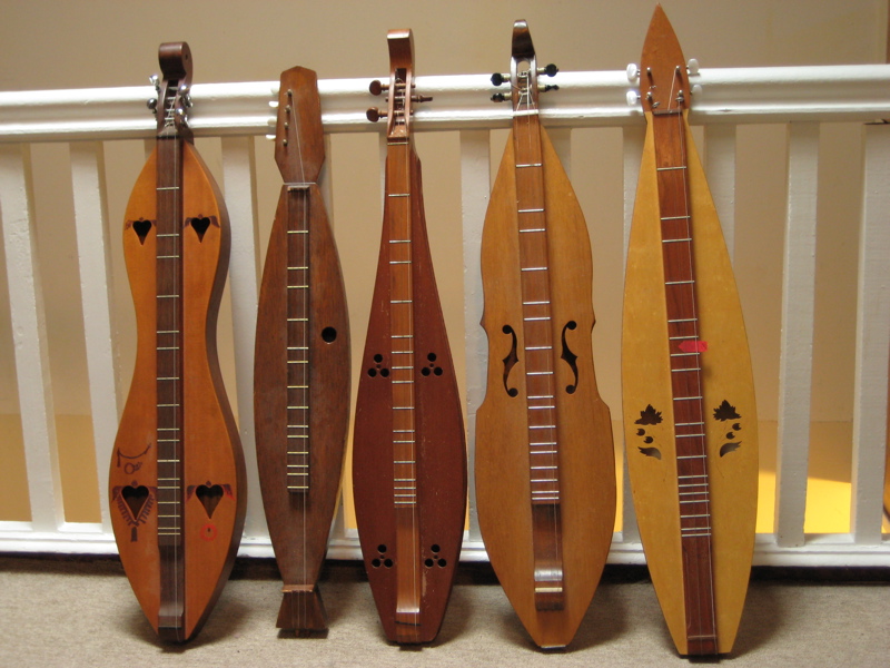 Image of Appalachian dulcimers.
