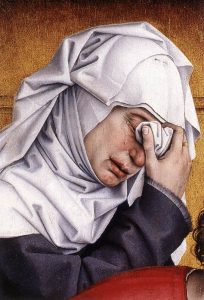 Detail of Rogier van der Weyden’s Deposition