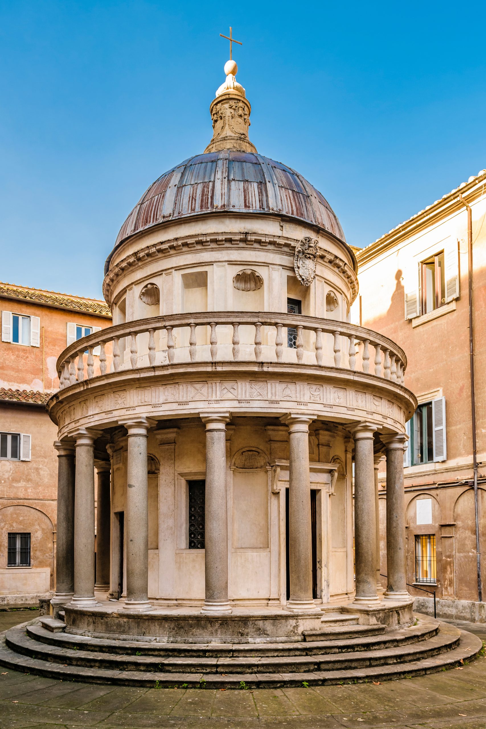 Donato Bramante, Tempietto, 1502. San Pietro in Montorio, Rome.