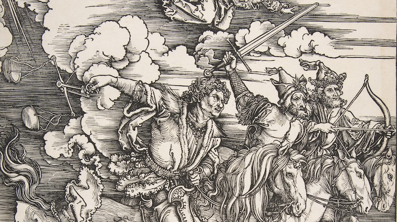 Detail, Albrecht Dürer, The Four Horsemen of the Apocalypse, 1498