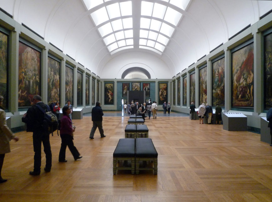 View of the Marie de’ Medici cycle by Peter Paul Rubens in the Louvre (photo: Steven Zucker, CC BY-NC-SA 2.0)