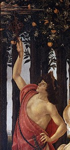 Detail of Primavera, Mercury