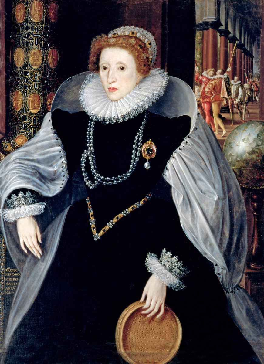 Quentin Metsys II, The Sieve Portrait, c. 1583, oil on canvas, 124.5 x 91.5 cm (Pinacoteca Nazionale, Siena)