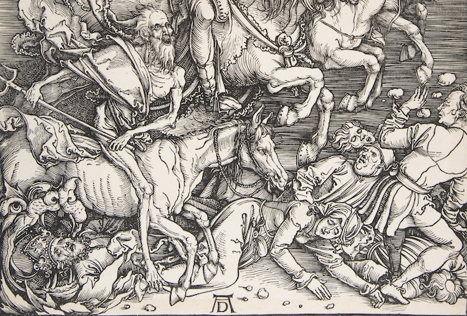 Detail, Albrecht Dürer, The Four Horsemen of the Apocalypse, 1498