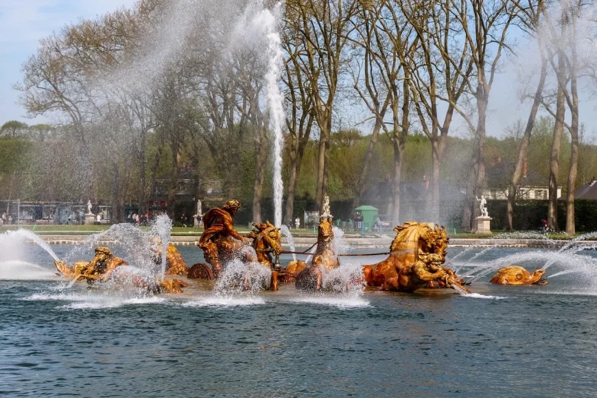 Jean-Baptiste Tuby after a drawing by Charles Le Brun, Apollo Fountain, Palace of Versailles, installed 1671
