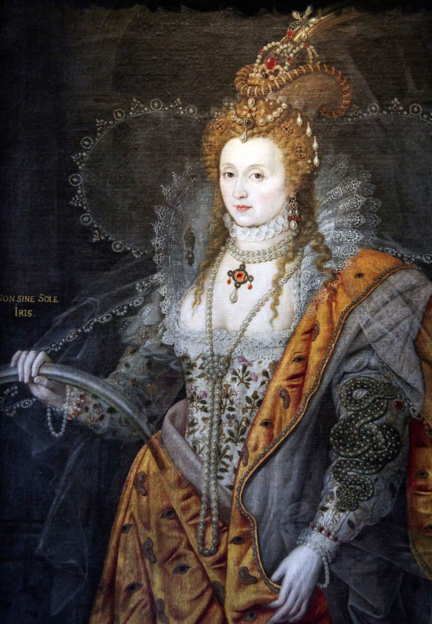 The Rainbow Portrait, c.1600, oil on panel, 127 × 99.1 cm (Hatfield House, UK; photo: Kotomi_, CC BY-NC 2.0)