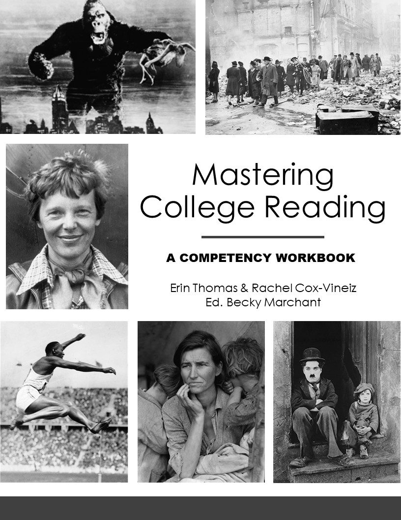 Cover image for Mastering College Reading: A Competency Workbook